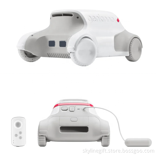 Genkinno P1 Swimming Pool Cleaning Smart Robot Cleaner 4h Underwater Remote Control Wireless Automatic Cleaning Robot